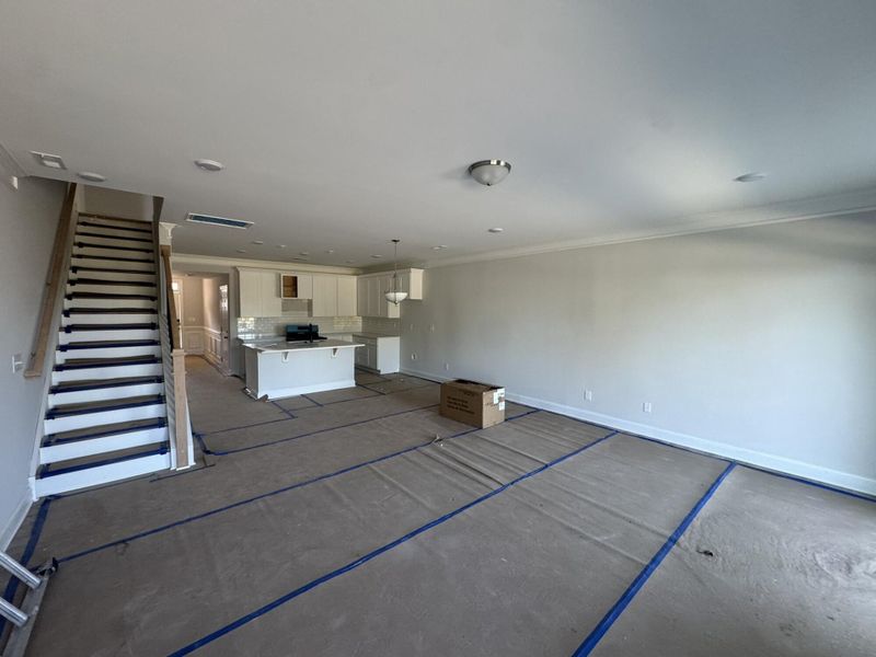 In-progress construction of a new home in Harrisburg Village Townhomes, Harrisburg, NC (Image 9).