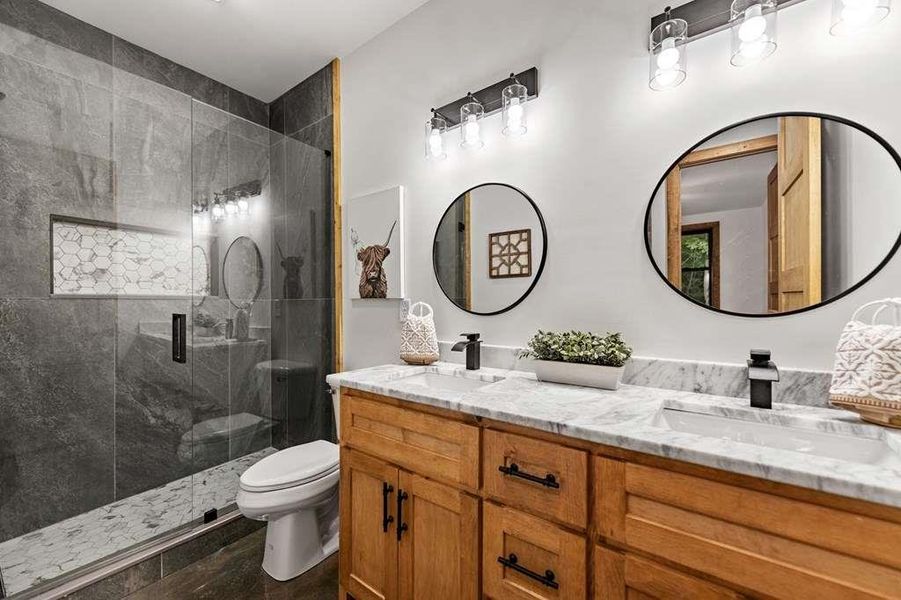 Furnished interior view inside a new home in , McCaysville (Image 8).