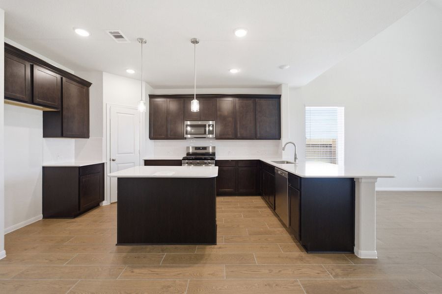 Furnished interior view inside a new home in Wildrye, Waller (Image 7).