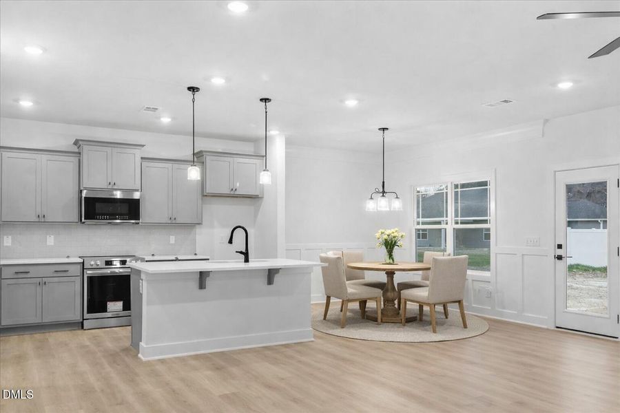 Eat in kitchen virtually staged Eat in kitchen virtually staged