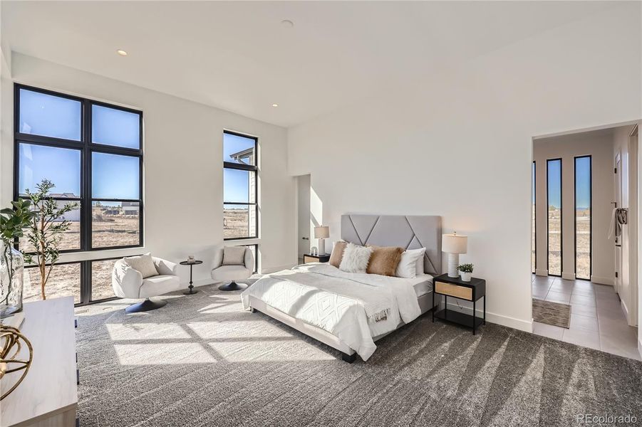 Furnished interior view inside a new home in , Parker (Image 7).