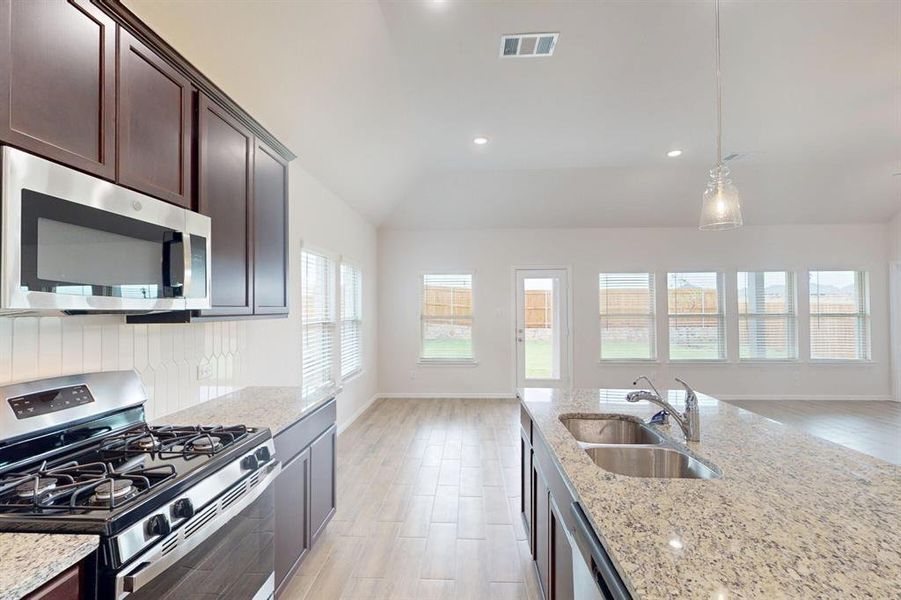 Furnished interior view inside a new home in Elevon, Lavon (Image 9). Furnished interior view inside a new home in Elevon, Lavon (Image 9).
