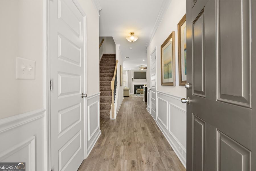 Furnished interior view inside a new home in Trellis Park, Hampton (Image 42).