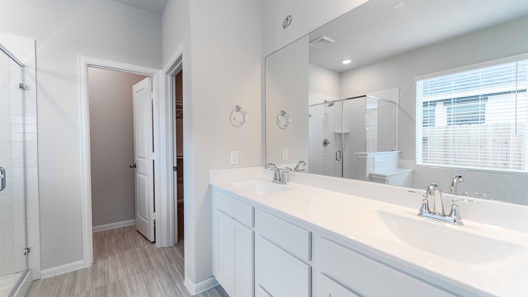 Furnished interior view inside a new home in Creekhaven, Rosharon (Image 11). Furnished interior view inside a new home in Creekhaven, Rosharon (Image 11).