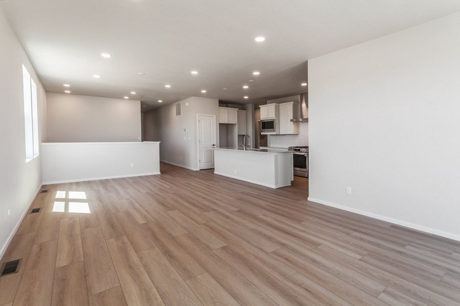 Spacious, unfurnished interior of a new home in Trailside, Timnath (Image 28). Spacious, unfurnished interior of a new home in Trailside, Timnath (Image 28).
