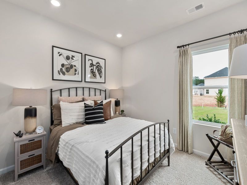 Furnished interior view inside a new home in Waterside - Coastline Series, Longs (Image 13). Furnished interior view inside a new home in Waterside - Coastline Series, Longs (Image 13).