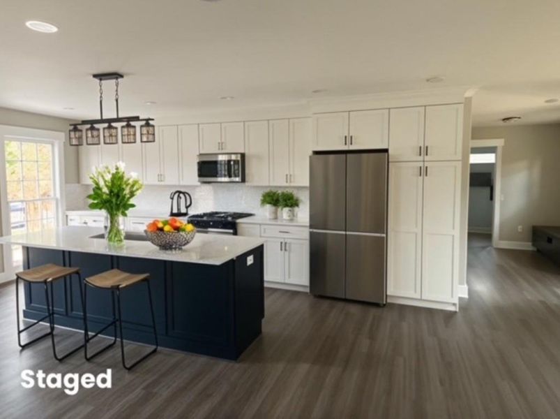 Furnished interior view inside a new home in , Kennesaw (Image 17).