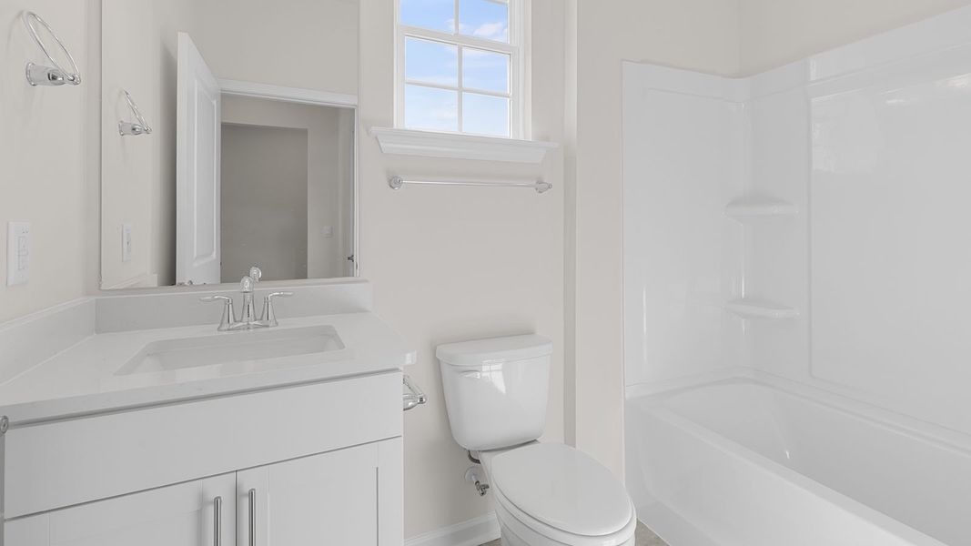 Representative furnished interior of a home built from the Bristol by D.R. Horton in The Villas at Kinsley, Jamestown (Image 4). Representative furnished interior of a home built from the Bristol by D.R. Horton in The Villas at Kinsley, Jamestown (Image 4).