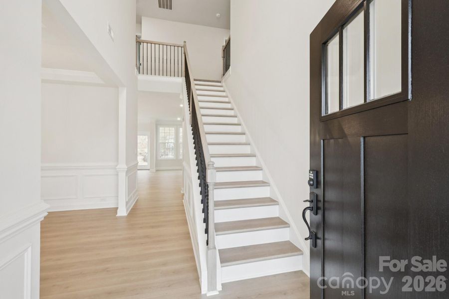 Spacious, unfurnished interior of a new home in Falls Cove, Troutman (Image 19). Spacious, unfurnished interior of a new home in Falls Cove, Troutman (Image 19).