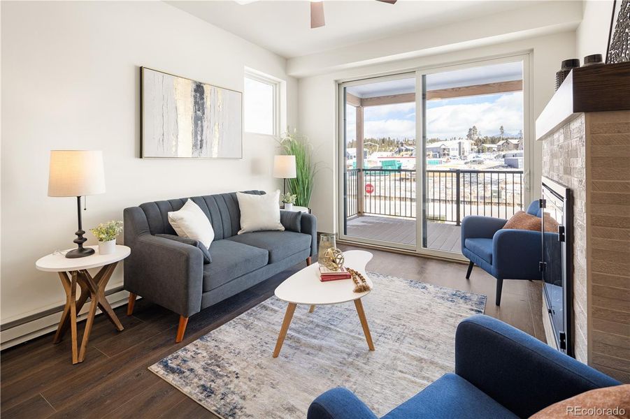 Furnished interior view inside a new home in , Fraser (Image 7). Furnished interior view inside a new home in , Fraser (Image 7).