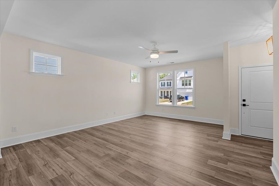 Spacious, unfurnished interior of a new home in Hanes Lake, Winston-Salem (Image 22).