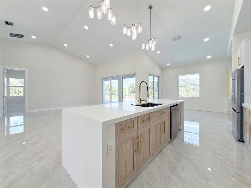 Furnished interior view inside a new home in , Port Charlotte (Image 6).