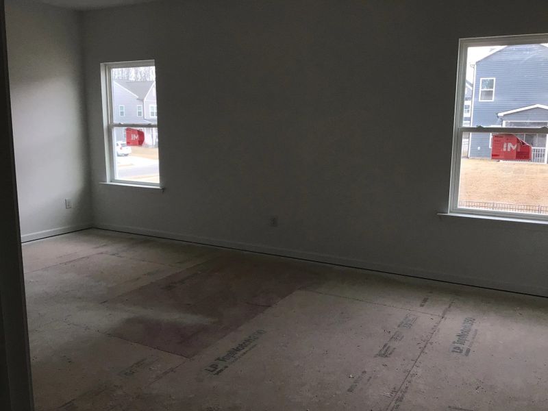 Primary Bed featuring the AW Collection® Harmony - Relaxed elegance with soft, neutral tones.