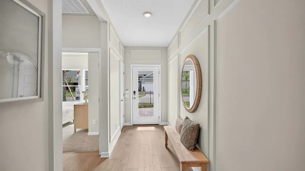 Furnished interior view inside a new home in American Village, Palm Coast (Image 5).