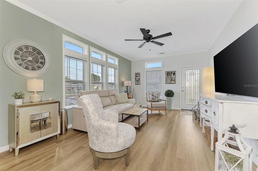 Furnished interior view inside a new home in , North Port (Image 38).