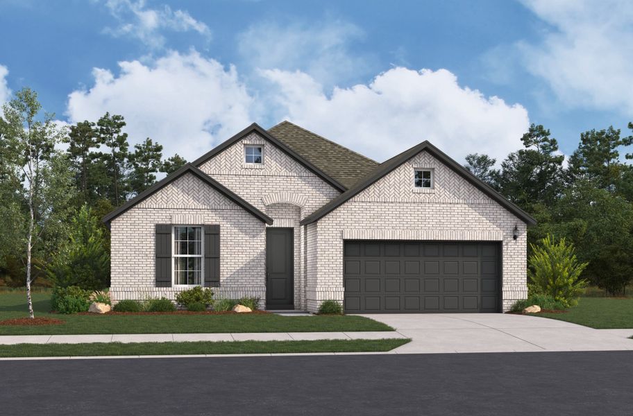 Representative exterior photo of a completed home built from the Nueces by Beazer Homes in Westridge, San Antonio, TX (Image 5). Representative exterior photo of a completed home built from the Nueces by Beazer Homes in Westridge, San Antonio, TX (Image 5).