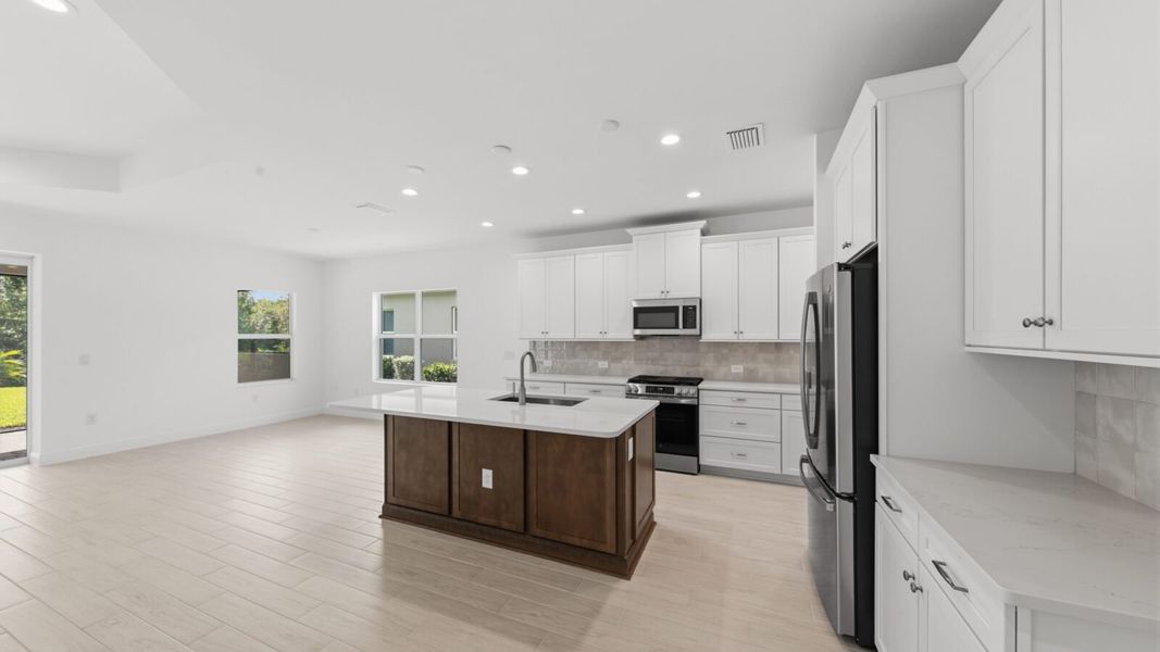 Furnished interior view inside a new home in Verandah, Fort Myers (Image 10).