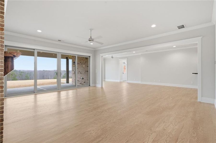 Spacious, unfurnished interior of a new home in , Gainesville (Image 58).