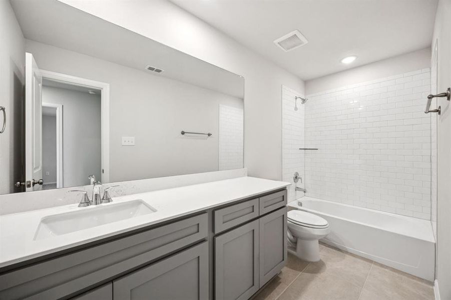 Furnished interior view inside a new home in AnaCapri, Anna (Image 7). Furnished interior view inside a new home in AnaCapri, Anna (Image 7).