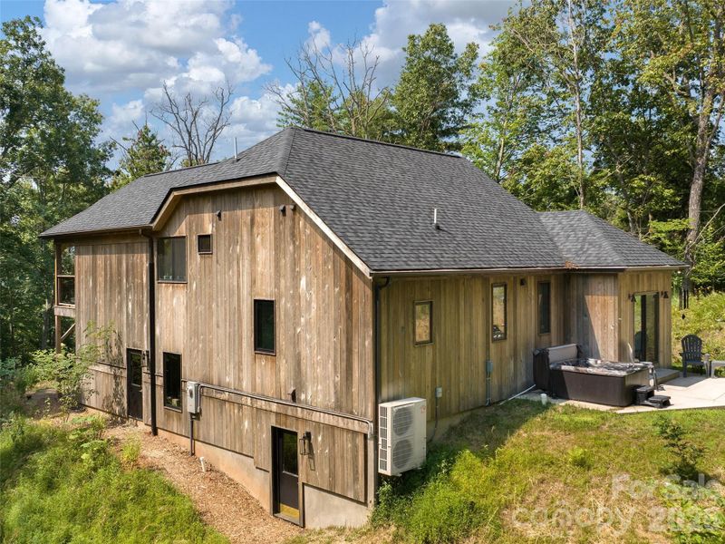 Exterior details and patio area of a home in , Mars Hill (Image 3).