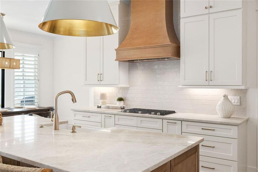 Furnished interior view inside a new home in , Dawsonville (Image 13).