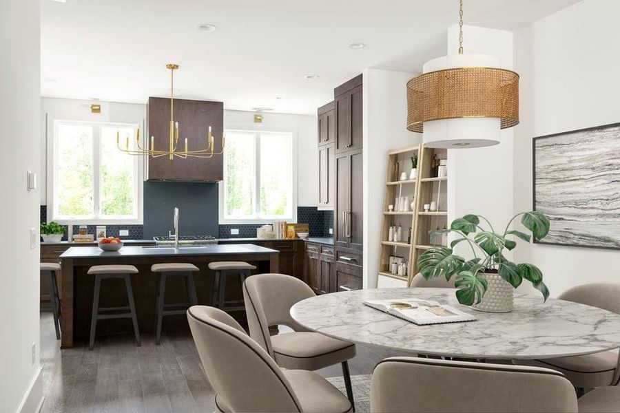 Furnished interior view inside a new home in , Chattahoochee Hills (Image 5).