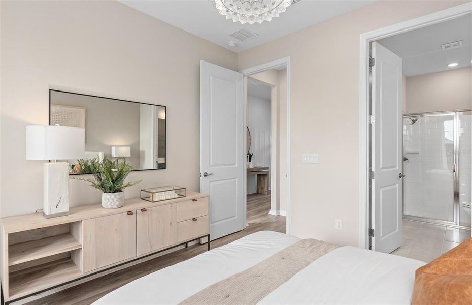 Furnished interior view inside a new home in Winding Meadows, Apopka (Image 20).