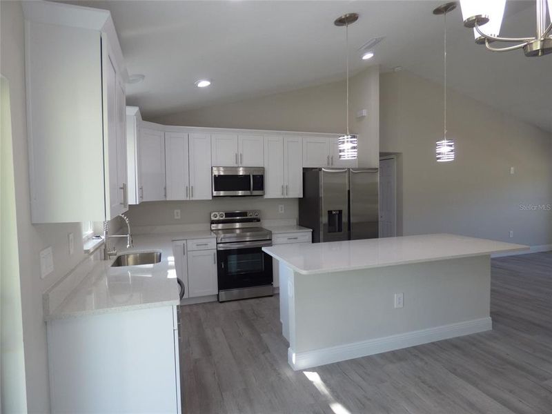 Furnished interior view inside a new home in , Citrus Springs (Image 9).