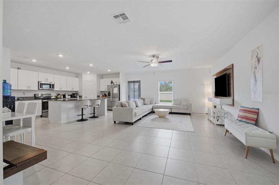 Furnished interior view inside a new home in , Zephyrhills (Image 34).