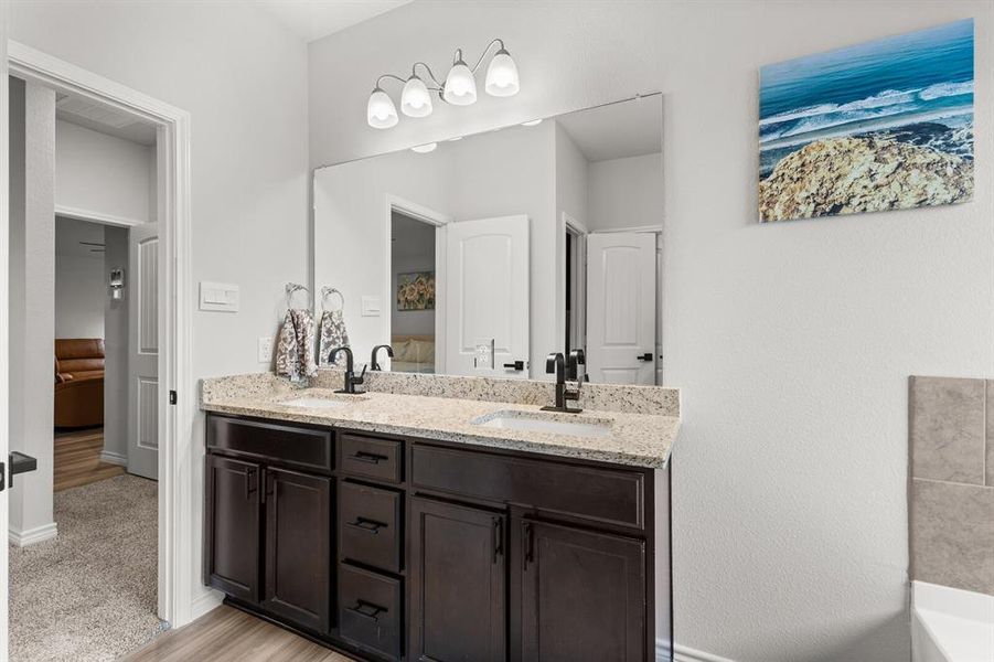 Furnished interior view inside a new home in Foxborough, Waco (Image 34).