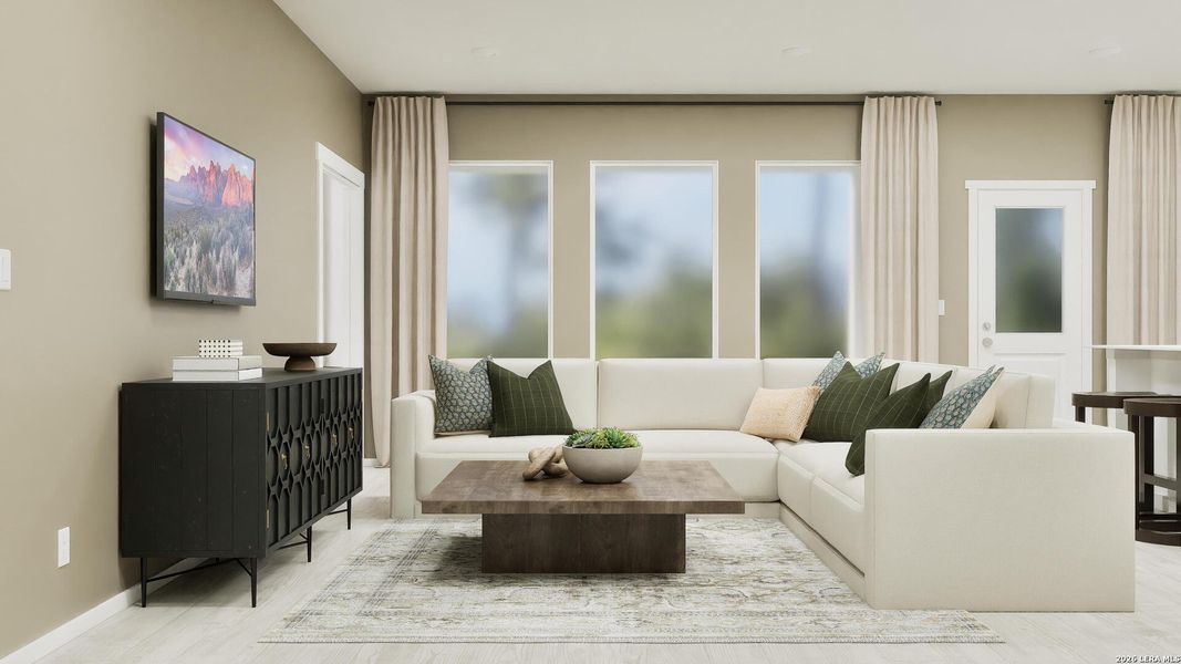 Furnished interior view inside a new home in David Estates, Portland (Image 4).