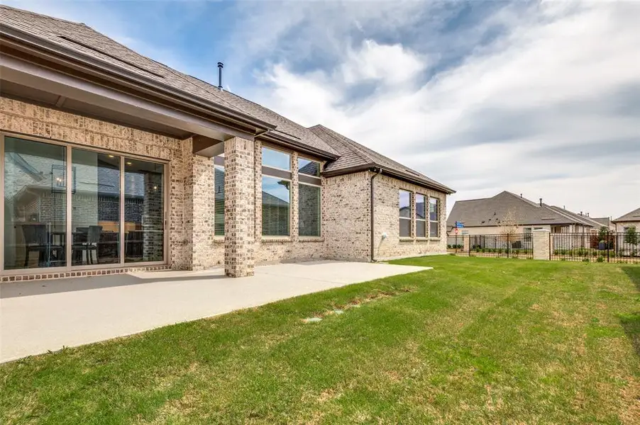 Exterior details and patio area of a home in , Arlington (Image 3).
