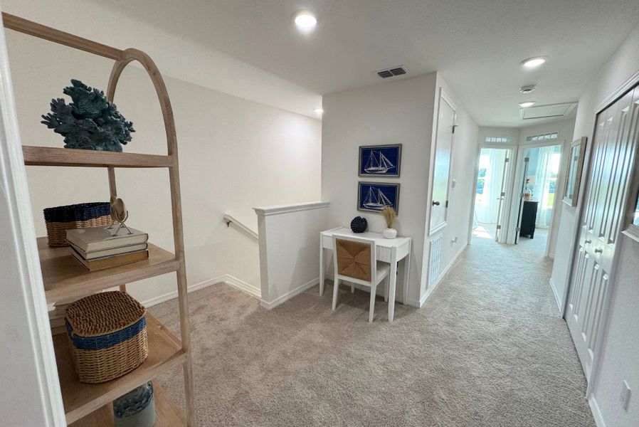 Furnished interior view inside a new home in Orchid Cove, Bokeelia (Image 7).