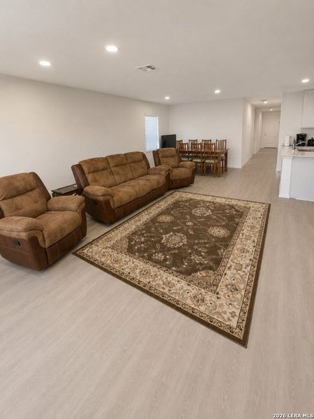 Furnished interior view inside a new home in Bertram Oaks, Bertram (Image 10). Furnished interior view inside a new home in Bertram Oaks, Bertram (Image 10).