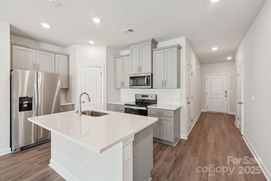 Photo is not of the actual home, but is an inspirational photo of builder’s model home and may depict options, furnishings, and/or decorator features that are not included