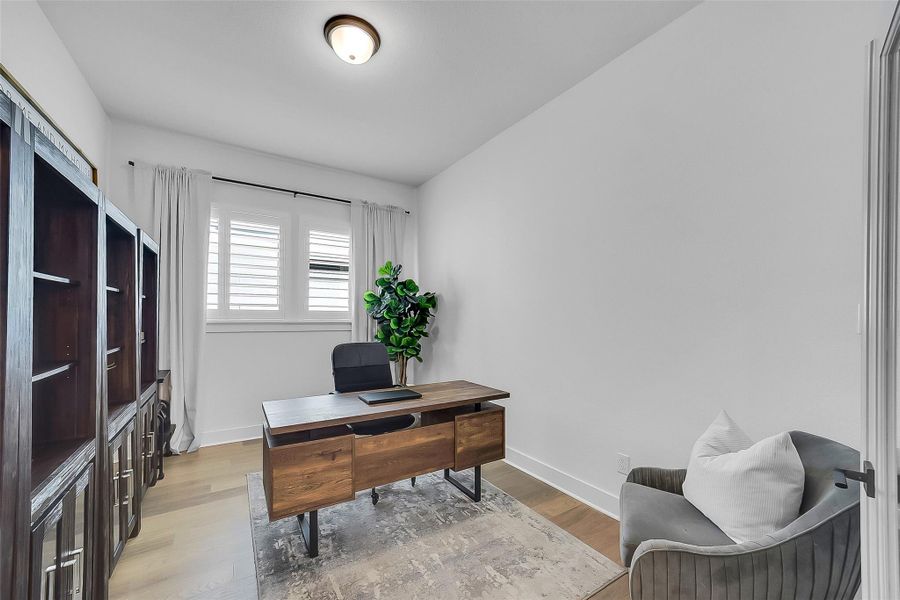 Furnished interior view inside a new home in , Cypress (Image 14).