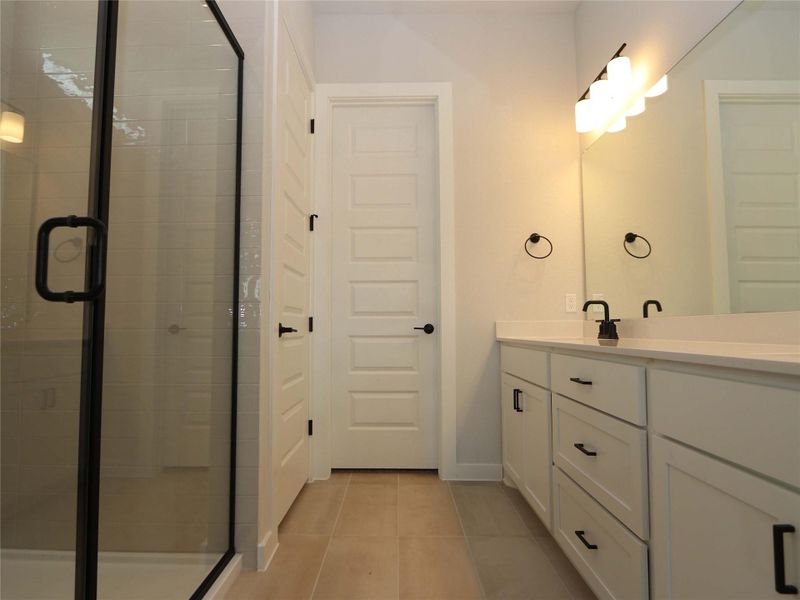 Furnished interior view inside a new home in Estancia West, Manchaca (Image 10).