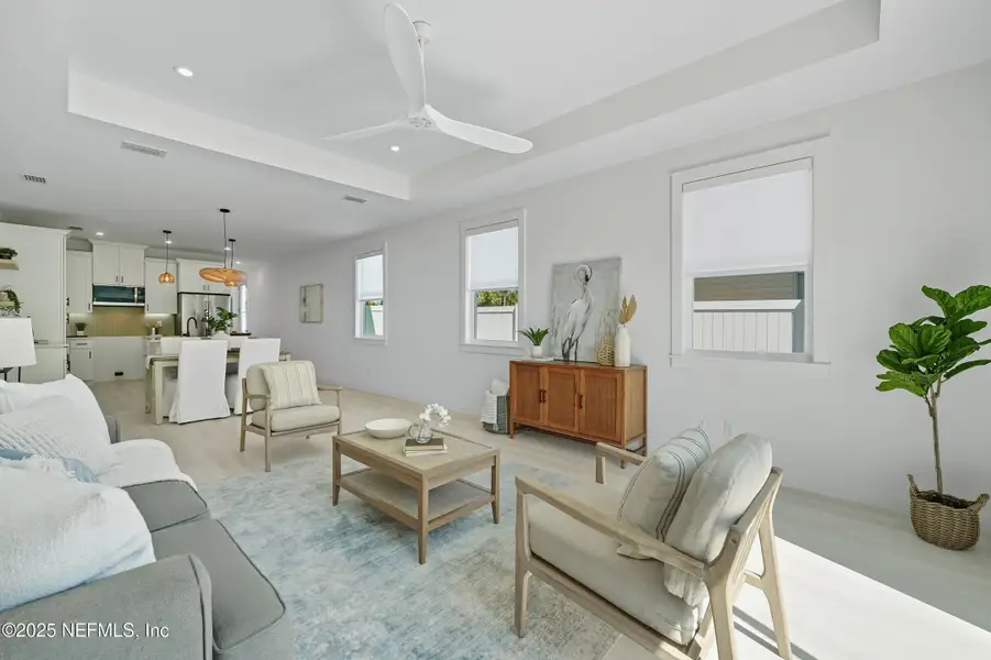 Furnished interior view inside a new home in , Jacksonville Beach (Image 12).