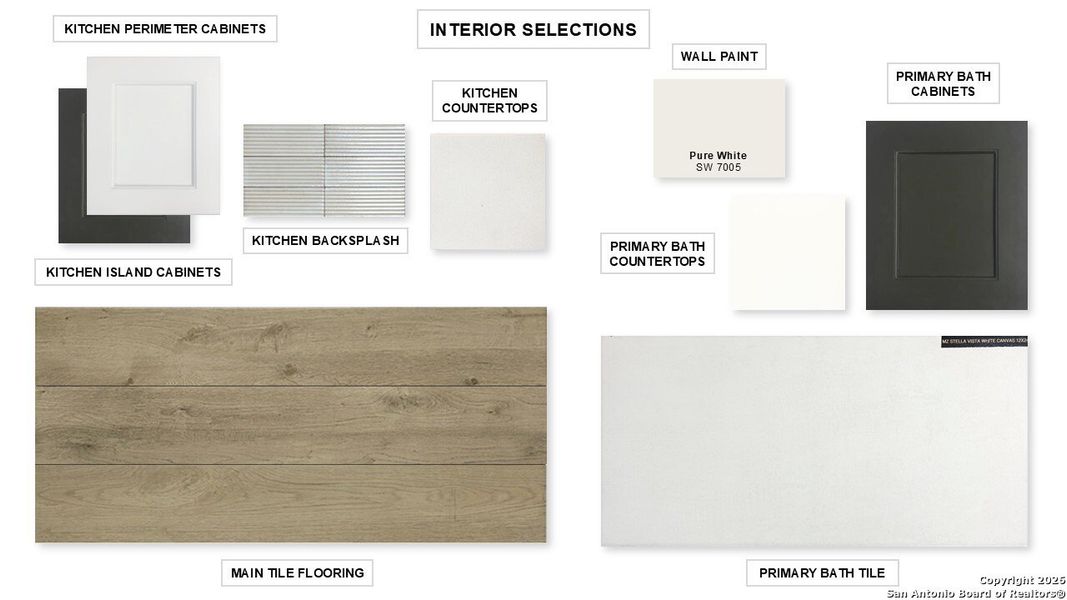 Sample of building materials used in homes in Kallison Ranch, San Antonio (Image 26). Sample of building materials used in homes in Kallison Ranch, San Antonio (Image 26).