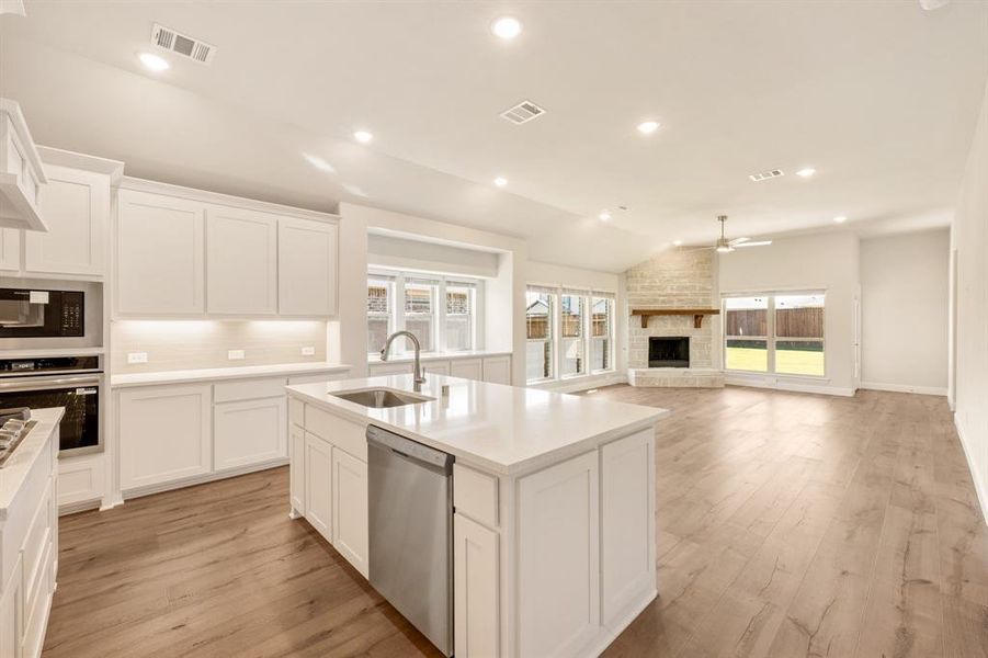 Furnished interior view inside a new home in Waterscape Classic 60s, Royse City (Image 12). Furnished interior view inside a new home in Waterscape Classic 60s, Royse City (Image 12).