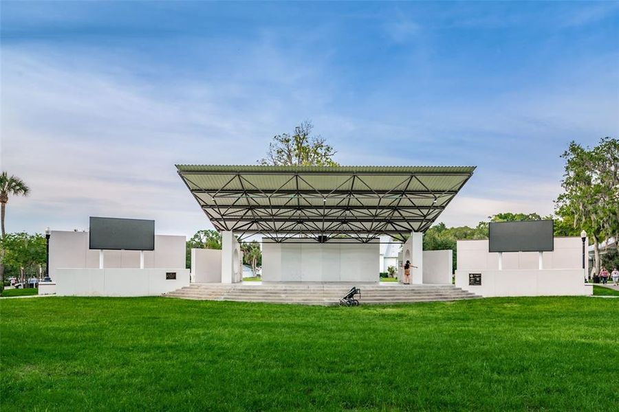 Exterior details and patio area of a home in , New Port Richey (Image 18).