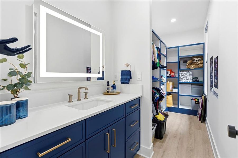 Furnished interior view inside a new home in , Dacula (Image 17).