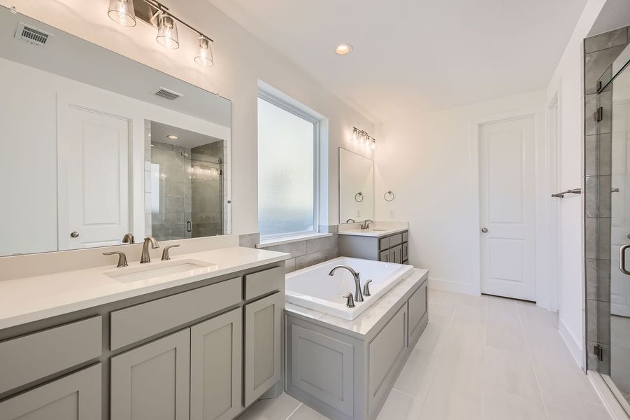 Representative photo of Plan 1567 - Main Bathroom