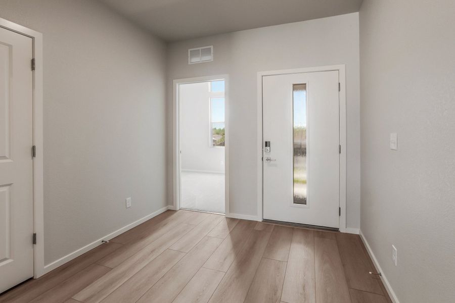 Spacious, unfurnished interior of a new home in Trailside, Timnath (Image 38). Spacious, unfurnished interior of a new home in Trailside, Timnath (Image 38).