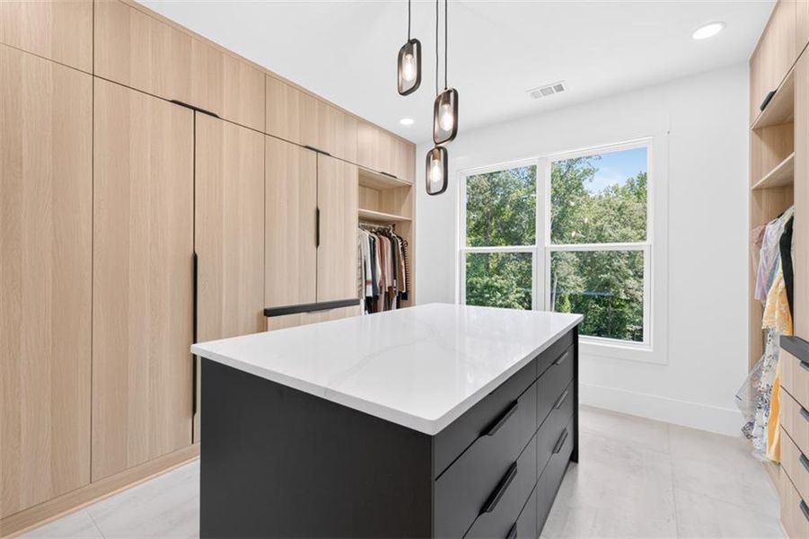 Furnished interior view inside a new home in , Buford (Image 100).