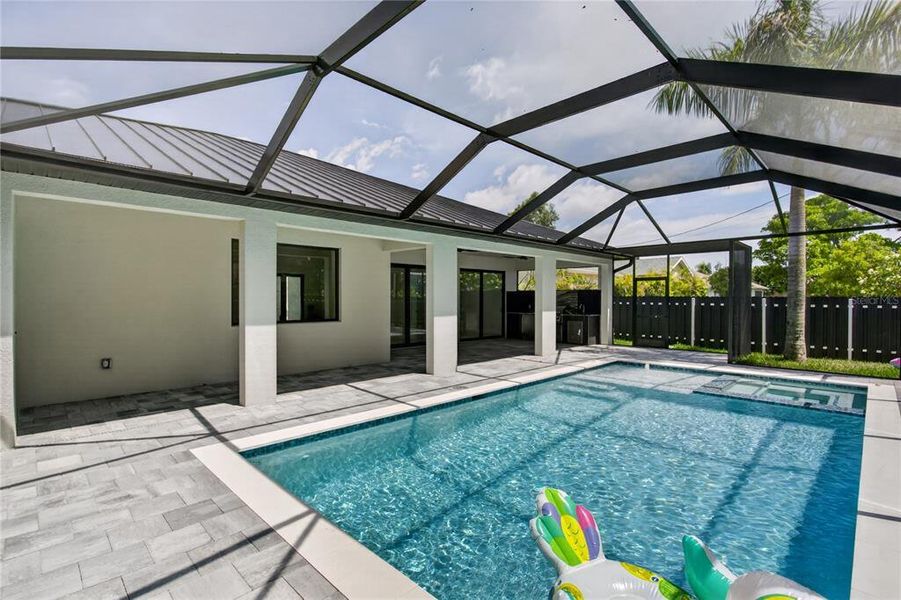 Exterior details and patio area of a home in , Cape Coral (Image 28).
