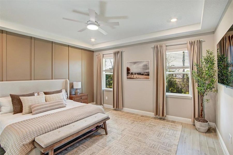 Furnished interior view inside a new home in Legends Preserve - Reserve Series, Daytona Beach (Image 7).