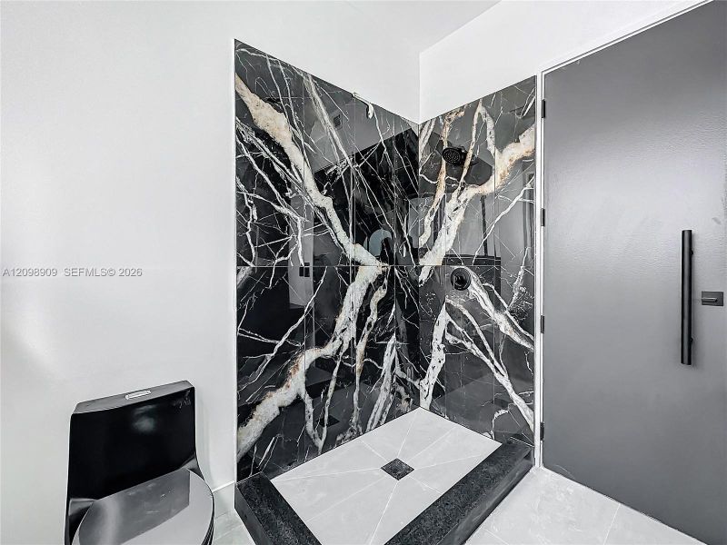 Close-up of interior finishes inside a home in , Miami (Image 10).