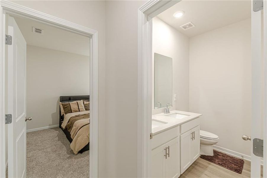 Furnished interior view inside a new home in , Fairburn (Image 5).