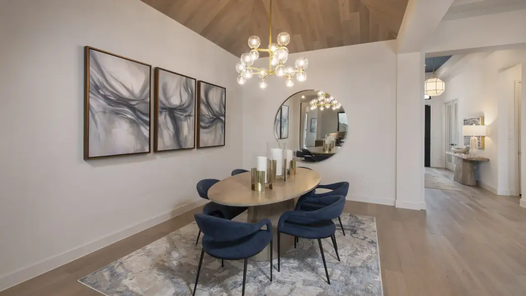 Furnished interior view inside a new home in Sonoma Verde, McLendon-Chisholm (Image 12).